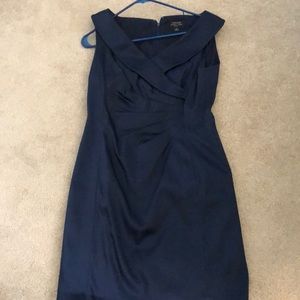 V neck cross over dress